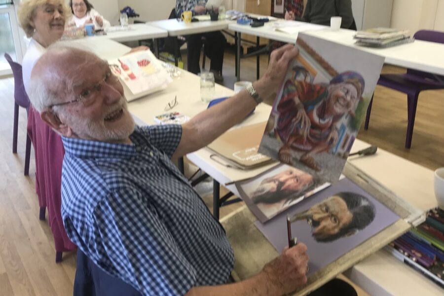 The Bristles painting group